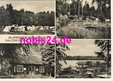 16827 Ruppiner Schweiz Waldschänke o 1977
