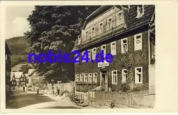 98667 Gießübel Gasthof Zum Rautenkranz o 1958