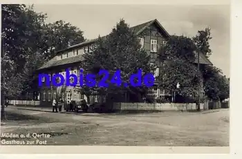 29322 Müden Gasthaus zur Post o 1943