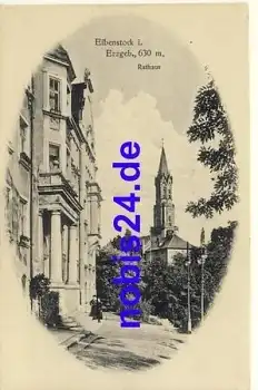 08309 Eibenstock Rathaus  *ca.1920