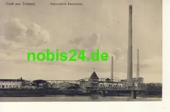 04687 Trebsen Papierfabrik Pauschwitz o ca.1950