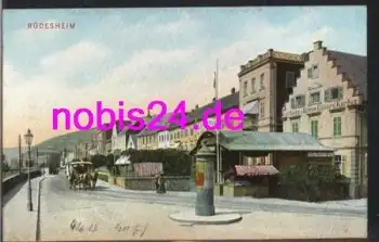65385 Rüdesheim Strasse Gasthaus Krone *ca.1915