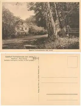 99441 Vollradisroda bei Jena Gasthaus   *ca.1920