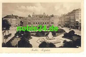 Görlitz Postplatz Denkmal *ca.1930