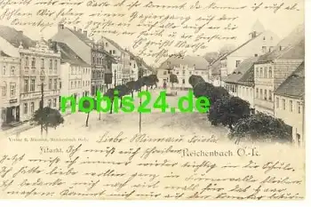 02894 Reichenbach Oberlausitz Marktplatz o 1902
