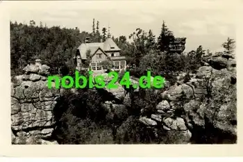 02797 Zittauer Gebirge Töpferbaude o 19.8.1957
