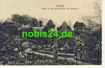 03172 Guben Blick Park Sanssouci o 7.3.1917