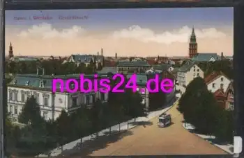 59423 Hamm Westfalen Strassenbahn Kirche 1917