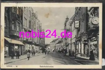 59063 Hamm Bahnhofstrasse Geschäfte o 14.12.1914