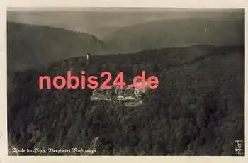 06502 Thale Harz Berghotel Roßtrappe o 5.7.1943