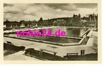 99894 Friedrichroda Schwimmbad o 4.7.1953