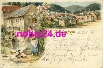 99894 Friedrichroda Litho o 1898