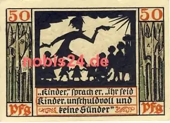 06618 Naumburg Notgeld 50 Pfennige 1920