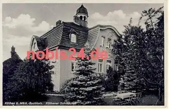 15748 Köthen Märkisch Buchholz Gasthof Schlößchen *ca.1940