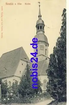 01616 Strehla Kirche o 1915