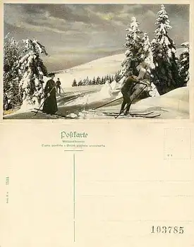 Skifahrer *ca. 1920