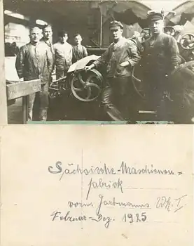 Chemnitz Maschinenfabrik Hartmann 1925 Echtfoto-Ak