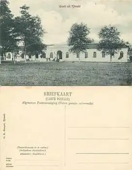 Java Tjimahi Kaserne Nederlands-Indië Hindia-Belanda *ca. 1910