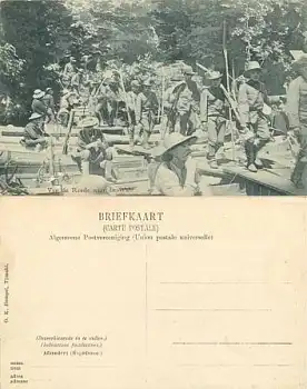 Niederländisch Indien van de Reede naar da Wal Nederlands-Indië Hindia-Belanda *ca. 1910