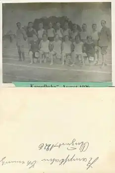 Chemnitz kampfbahn Riege "Vater Jahn" 1926 Echtfoto