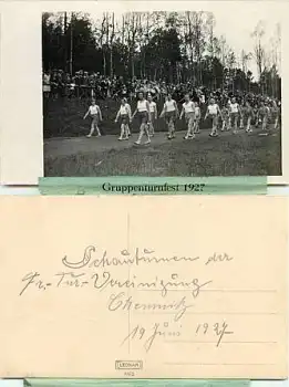 Chemnitz Schauturnen der Frauen Turn-Vereinigung 1927