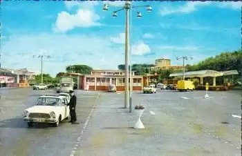 Flensburg Deutsch-Dänische Grenz Grenzübergang Krusau Zoll * ca. 1960