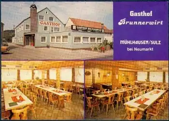 92360 Mühlhausen Gasthof Brunnenwirt * ca. 1970