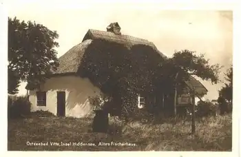 18565 Vitte Insel Hiddensee altes Fischerhaus * ca. 1920