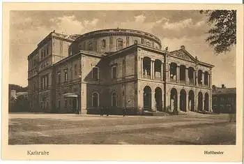Karlsruhe Hoftheater * ca. 1920