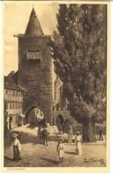 Jena Johannistor Tucks Künstlerkarte o 16.6.1911