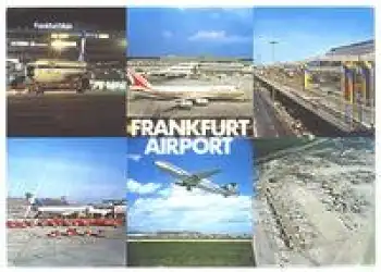 Frankfurt Main Airport, gebr. ca. 1980