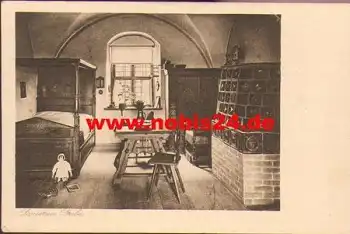 Lausitzer Stube Sächsischer Heimatschutz-Postkarte  *ca. 1920