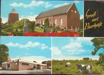 26409 Burhafe Ansichtskarte o 11.11.1972