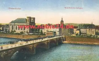 Diedenhofen Moselbrücke o 27.9.1915