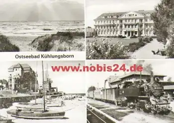 18255 Kühlungsborn mit Kleinbahn "Molli" *ca. 1980