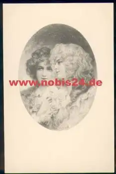Frauen Künstlerkarte M. M. Vienne Nr. 2240 M. Munk ca. 1920