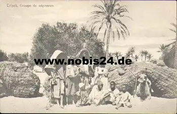 Tripoli Eingeborenengruppe o 1900