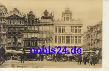Bruxelles Grand Place o 1909