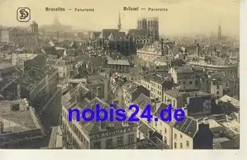 Bruxelles Panorama o 1916