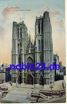 Bruxelles Eglise St: Gudule o ca.1915
