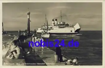 Ostseefährschiff "Schwerin" o 1936