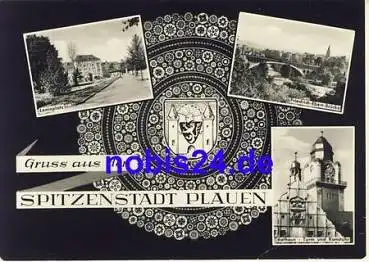 08500 Plauen Spitzen Leninplatz *ca.1966