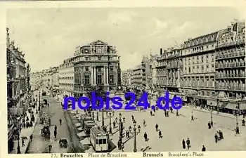 Bruxelles Place Brouckere o 1935