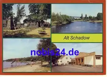 15910 Alt Schadow Konsum Kaufhalle o 1989