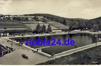 08248 Klingenthal Schwimmbad o ca.1960