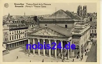 Bruxelles Moneys Theatre Opera *ca.1915