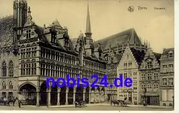 Ypres Nieuwerk Markt *ca.1916