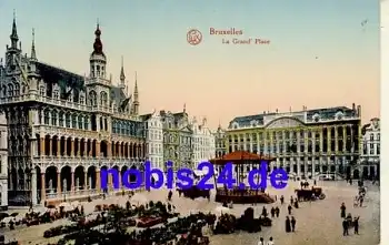 Bruxelles La Grand Place *ca. 1916