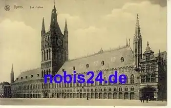 Ypres Les Halles *ca.1915