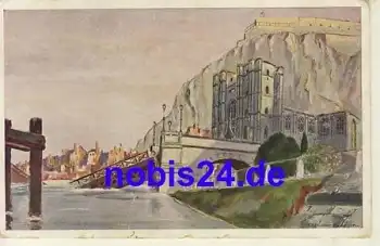 Dinant Festung Ansichtskarte o 1915